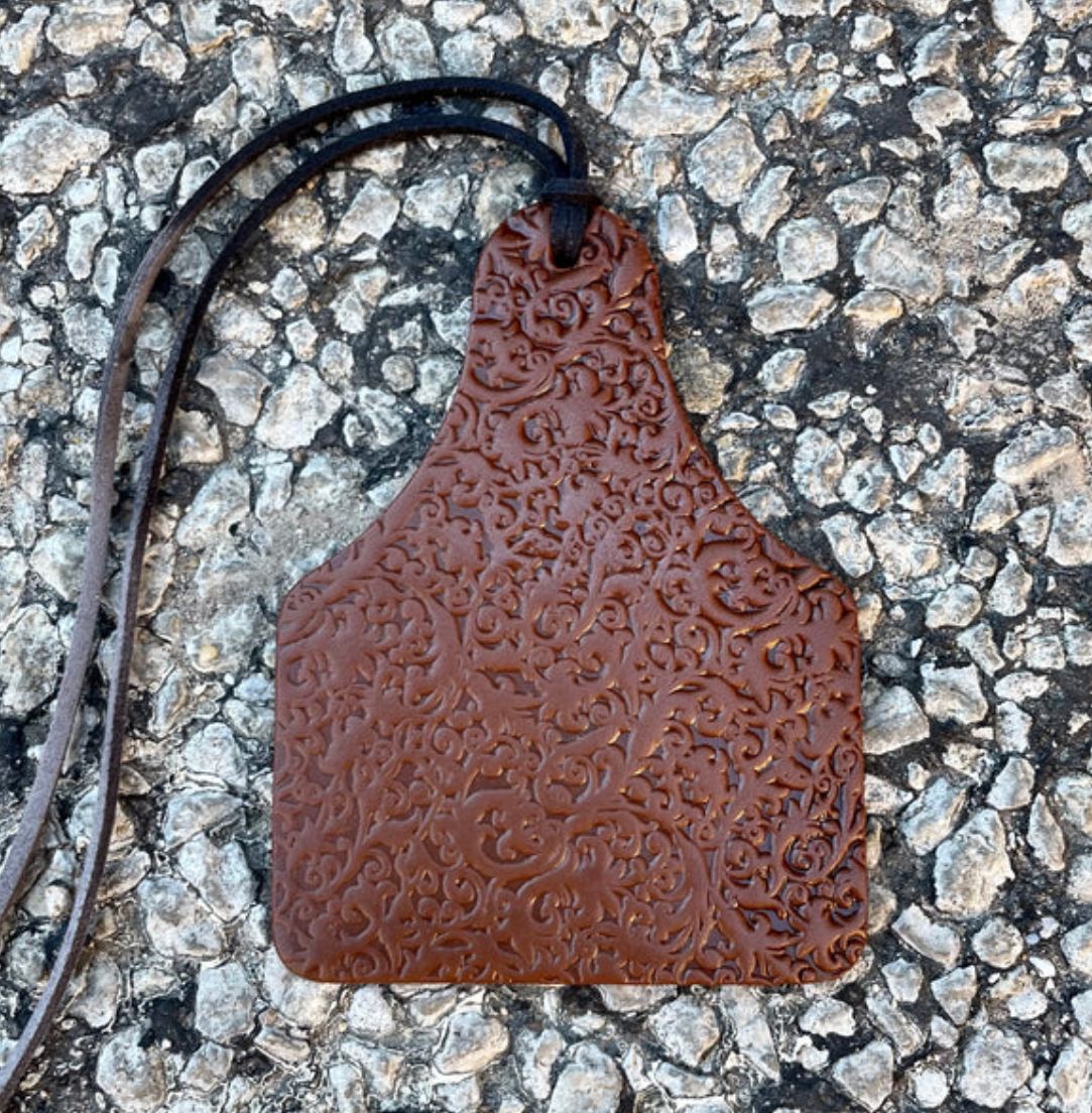 Cowtag Leather Freshie