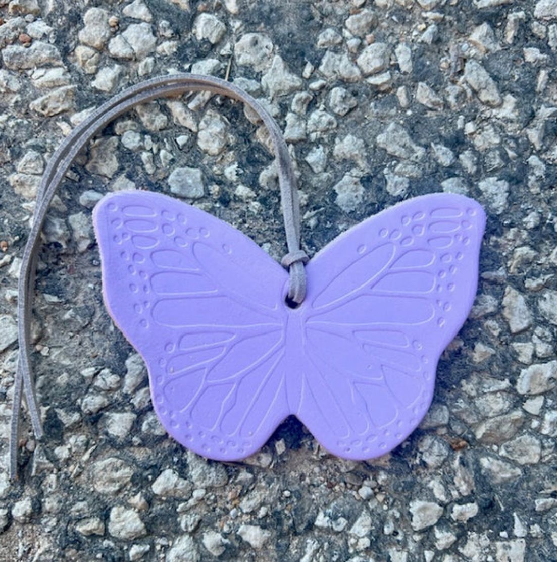Butterfly Leather Freshie