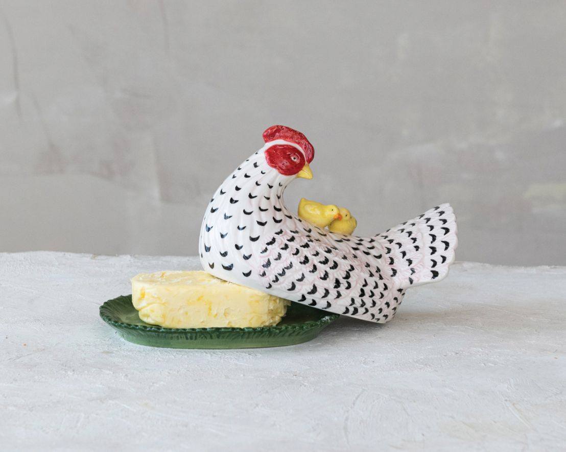 Hen Butter Dish