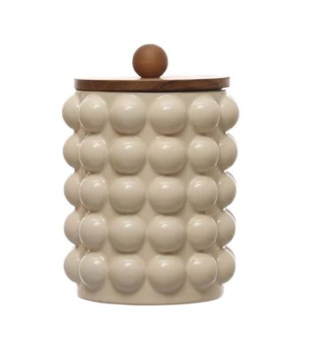 White Bubble Canister