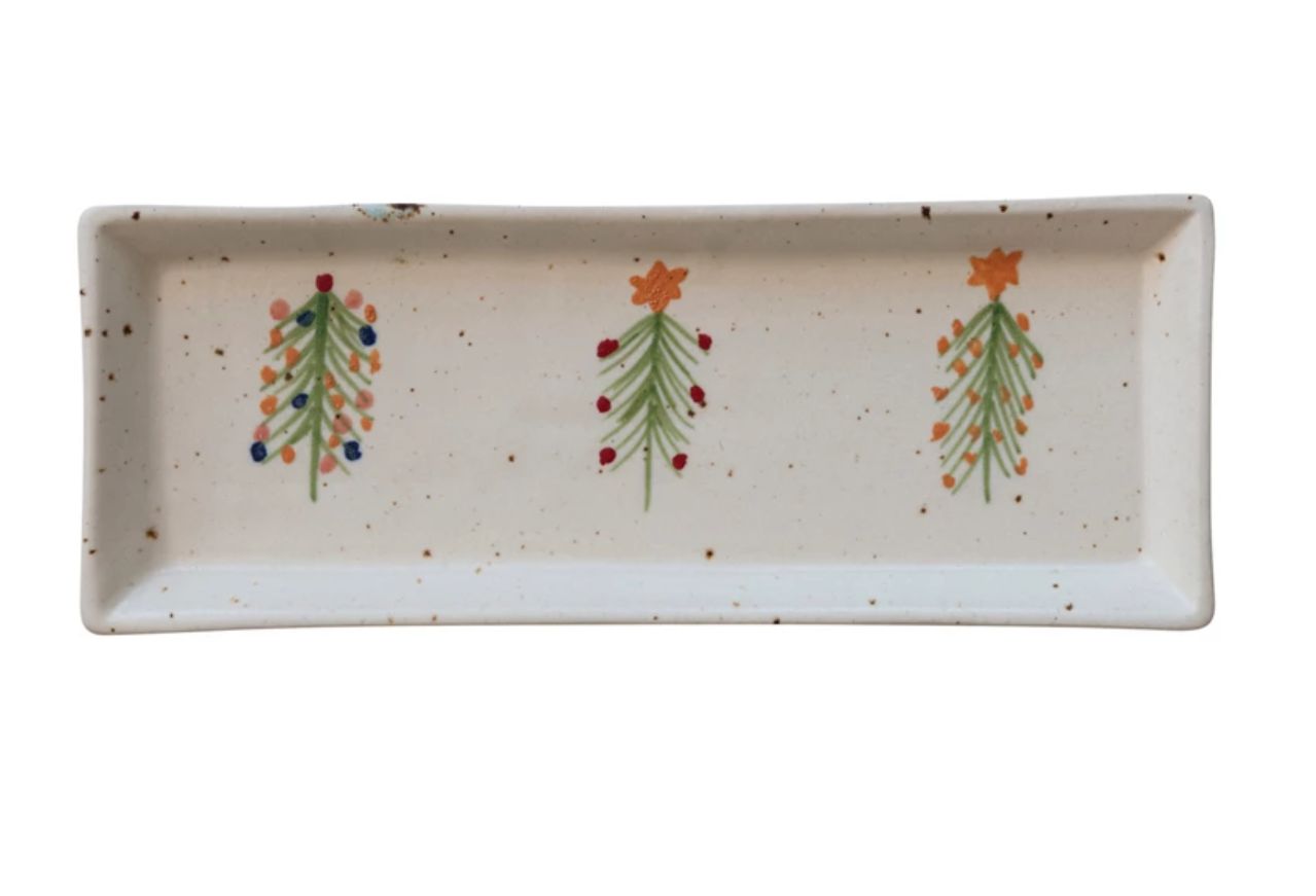 Three Christmas Tree Tray