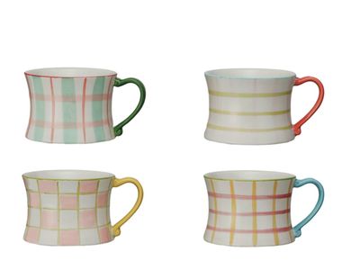 Plaid Mug 4 Styles