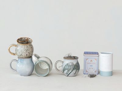 Mug with Tea Infuser 4 Styles