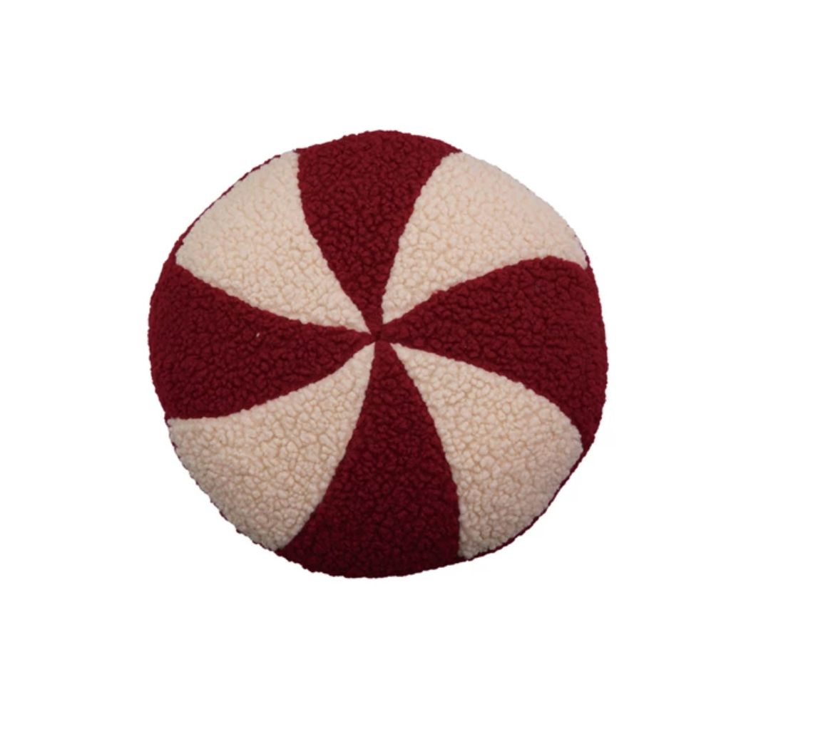Peppermint Candy Pillow