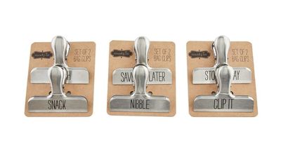 Metal Snack Clips