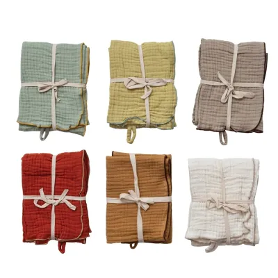 Woven Cotton Cloths - 6 Colors