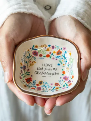 Granddaughter trinket bowl