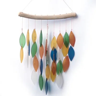 Diamond Margarita Sea Glass Wind Chime