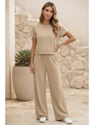 Tan Pants Set - M
