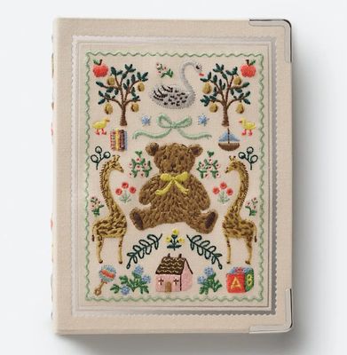 Teddy Bear Embroidered Photo Album