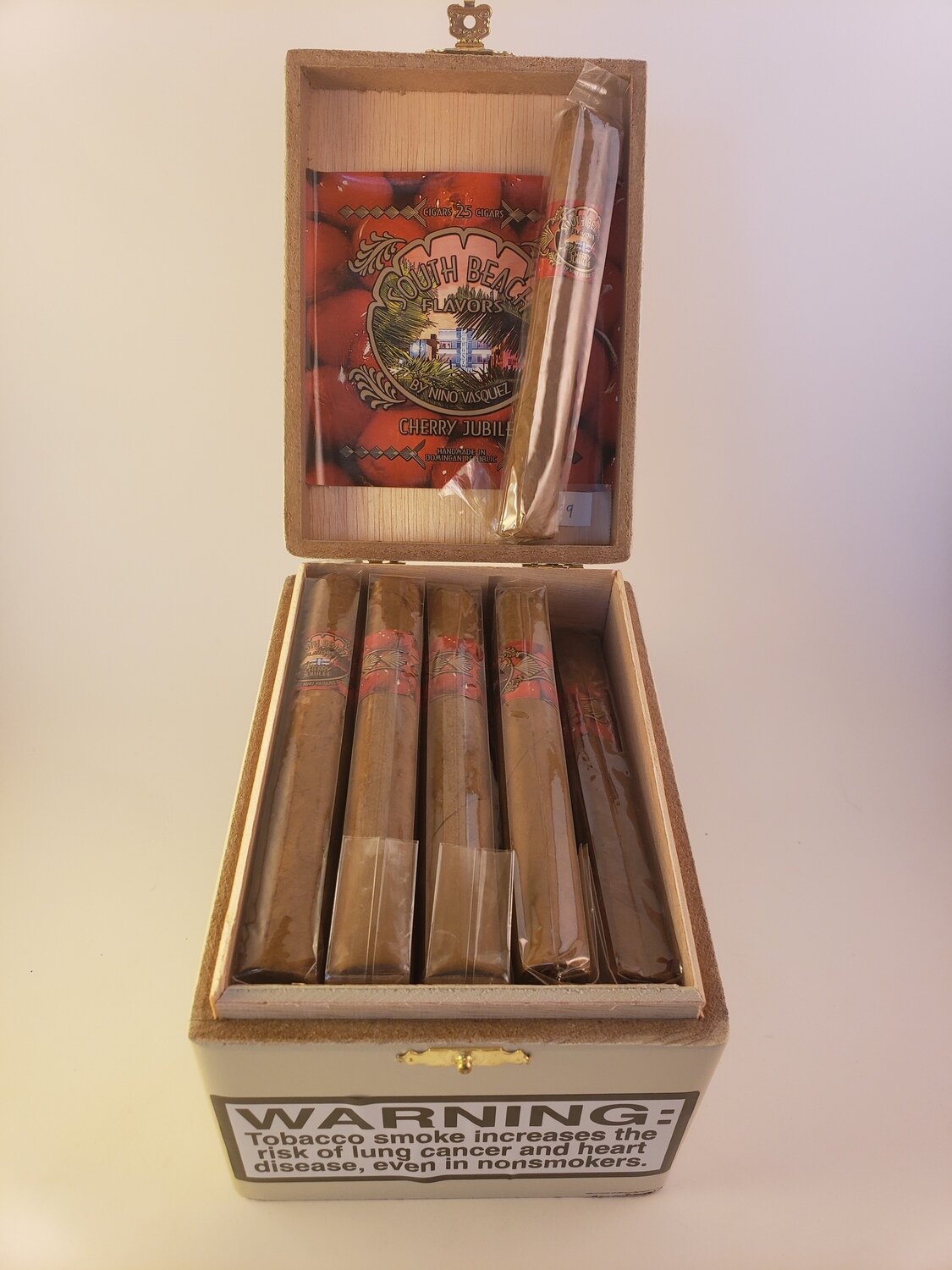 South Beach Flavors CHERRY 5 x 42 Single Cigar