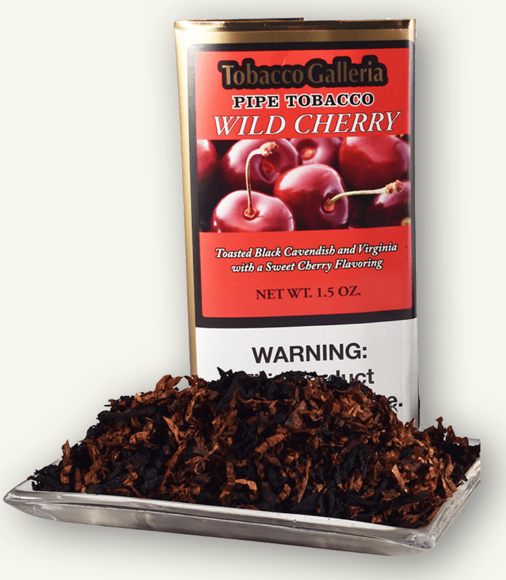 Sutliff Tobacco Galleria Wild Cherry Pipe Tobacco Bulk 1 oz 