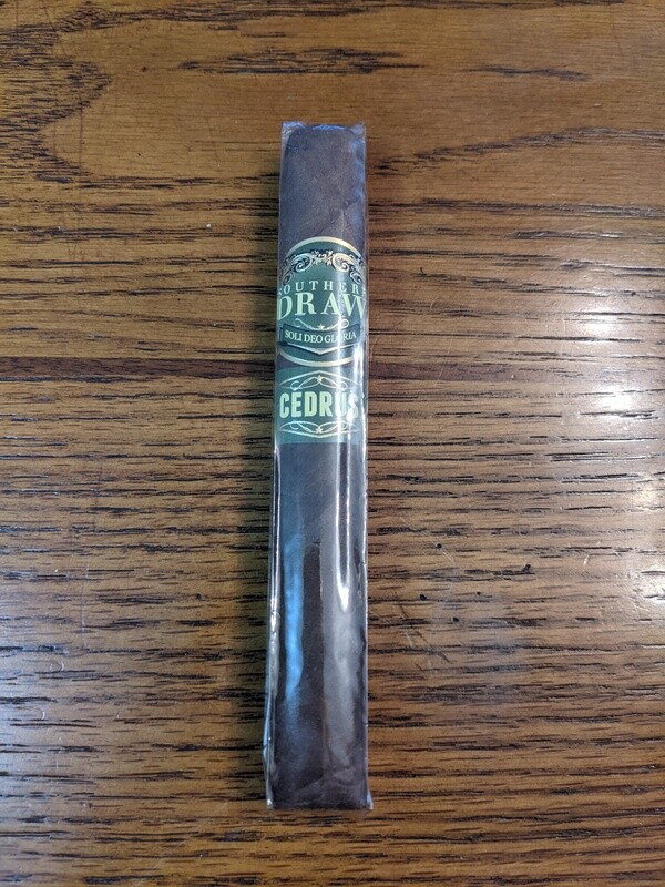 Southern Draw Cedrus Gordo 6 1/2 x 60 Single Cigar