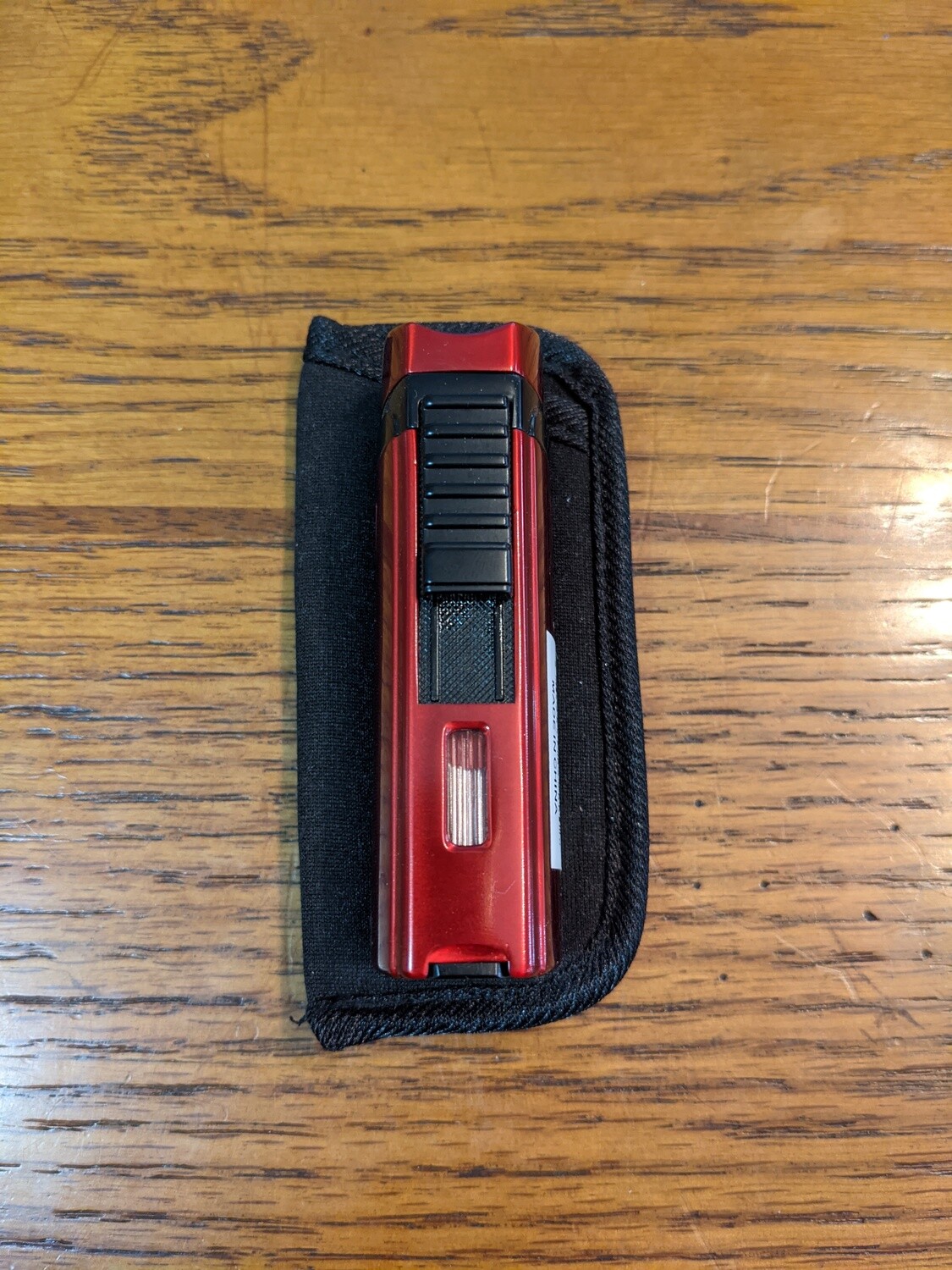 Visol VLR405505 Denali Triple Torch Lighter Red