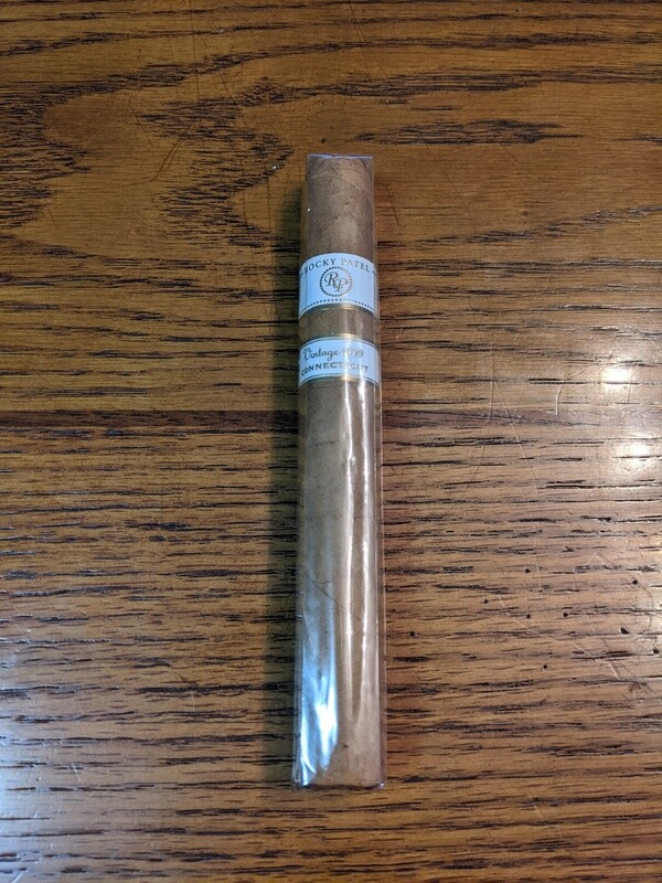 Rocky Patel Vintage 1999 Connecticut Toro 6 1/2 X 52 Single Cigar