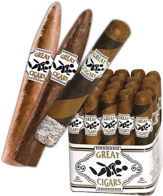 Great Cigars Premium Dual Wrap Torpedo 6.5 x 52 Single Cigar