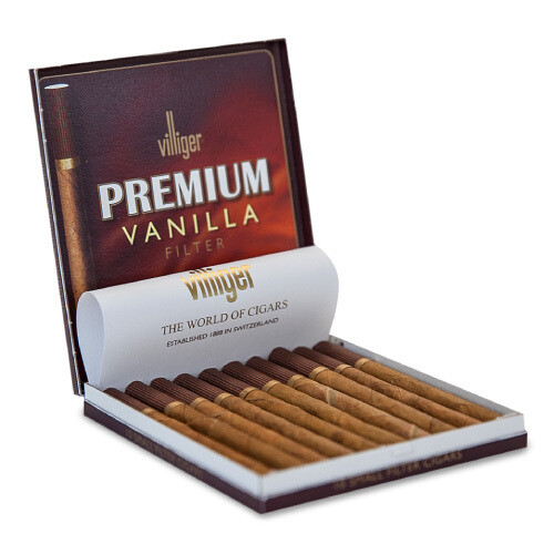 Villiger Premium #10 Vanilla Filter 10 Pack