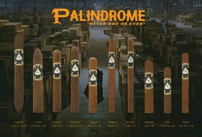 Indian Head Palindrome Level 63 x 6 1/4 Single Cigar