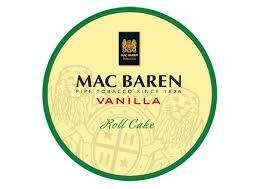 Sutliff Mac Baren Vanilla Roll Cake Pipe Tobacco 3.5 oz Tin