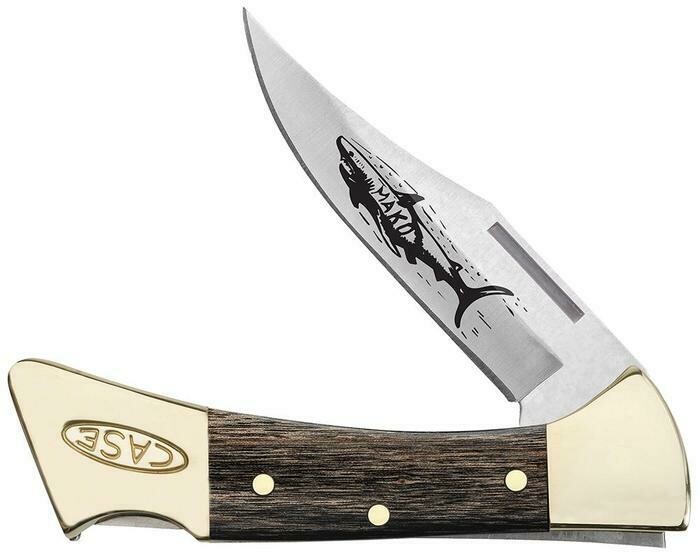 Case Black Stamina Wood Smooth Mako W/sheath (P158L SS) No 00169