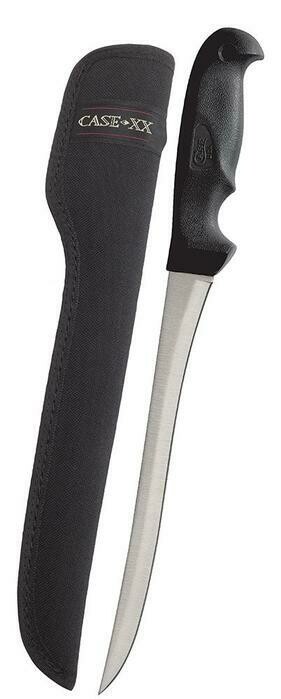 Case Black Synthetic Fillet Knife 9-inch W/Sheath (BR12-9 SS) No 00363