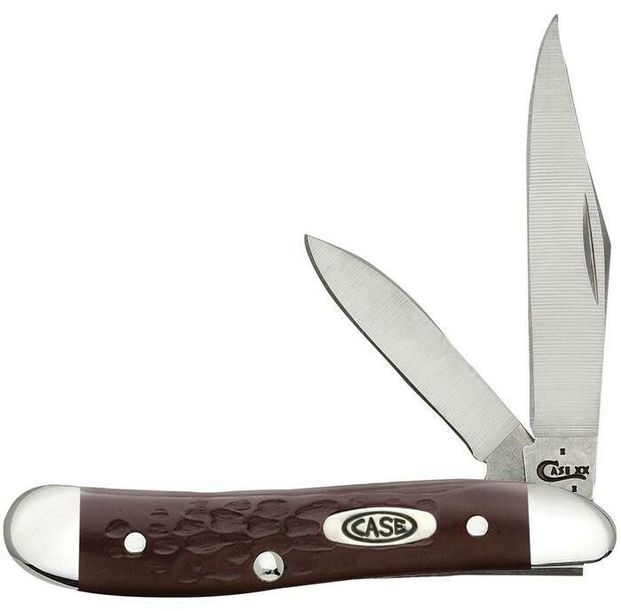 Case Brown Synthetic Standard Jig Peanut (6220 SS) No 00046