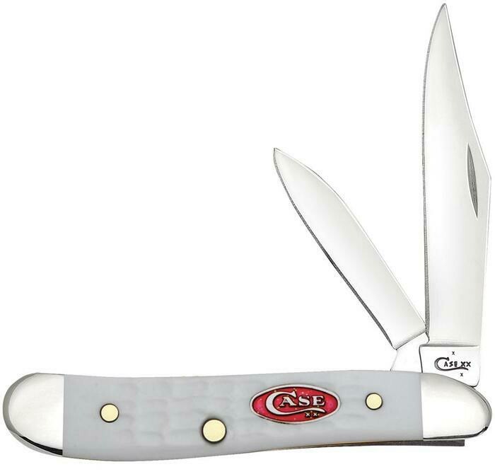 Case SparXX White Synthetic Standard Jig Peanut (6220 SS) No 60188