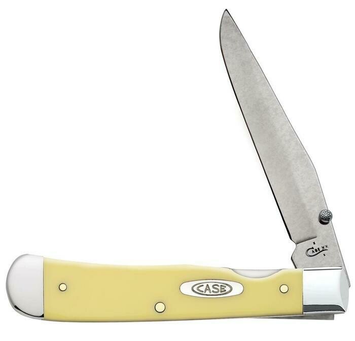 Case Yellow Synthetic Smooth TrapperLock (3154L CV) 00111