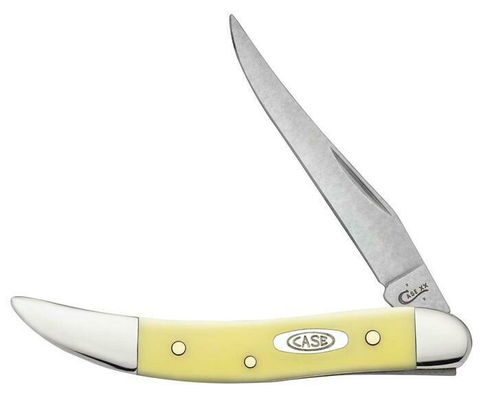 Case Yellow Synthetic Smooth Small Texas Toothpick (310096 CV) No 00091