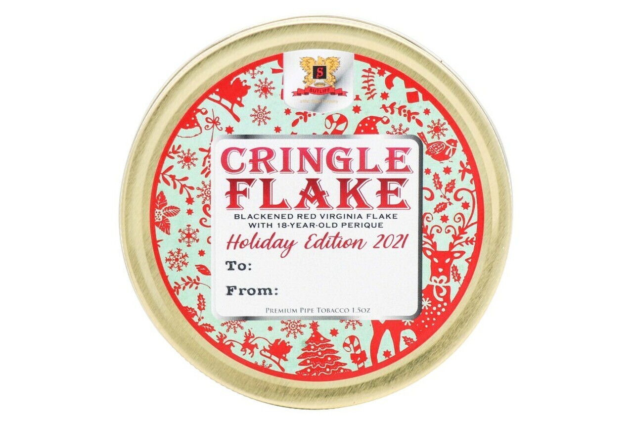 Sutliff Cringle Flake Holiday Edition 2021 1.5oz Tin