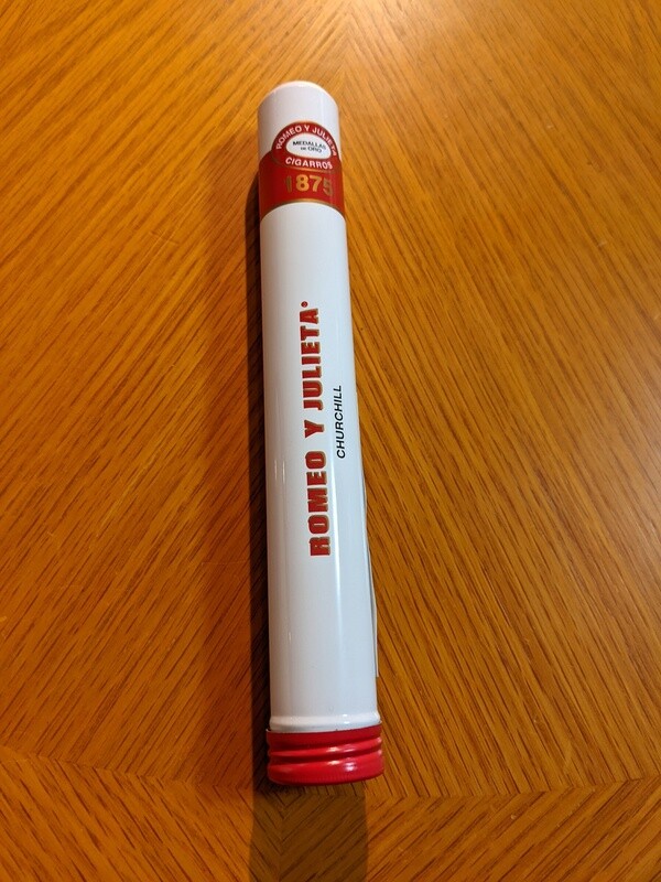 Romeo Y Julieta 1875 Churchill Tubo Single Cigar