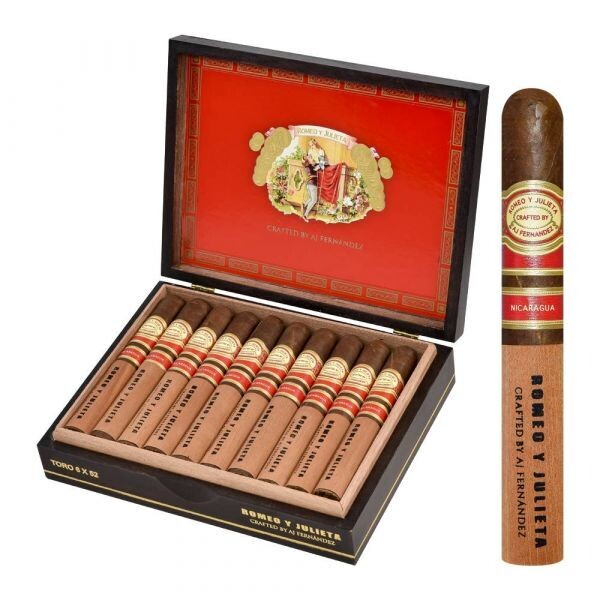 Romeo Y Julieta Crafted By AJ Toro 6 x 52 Single Cigar