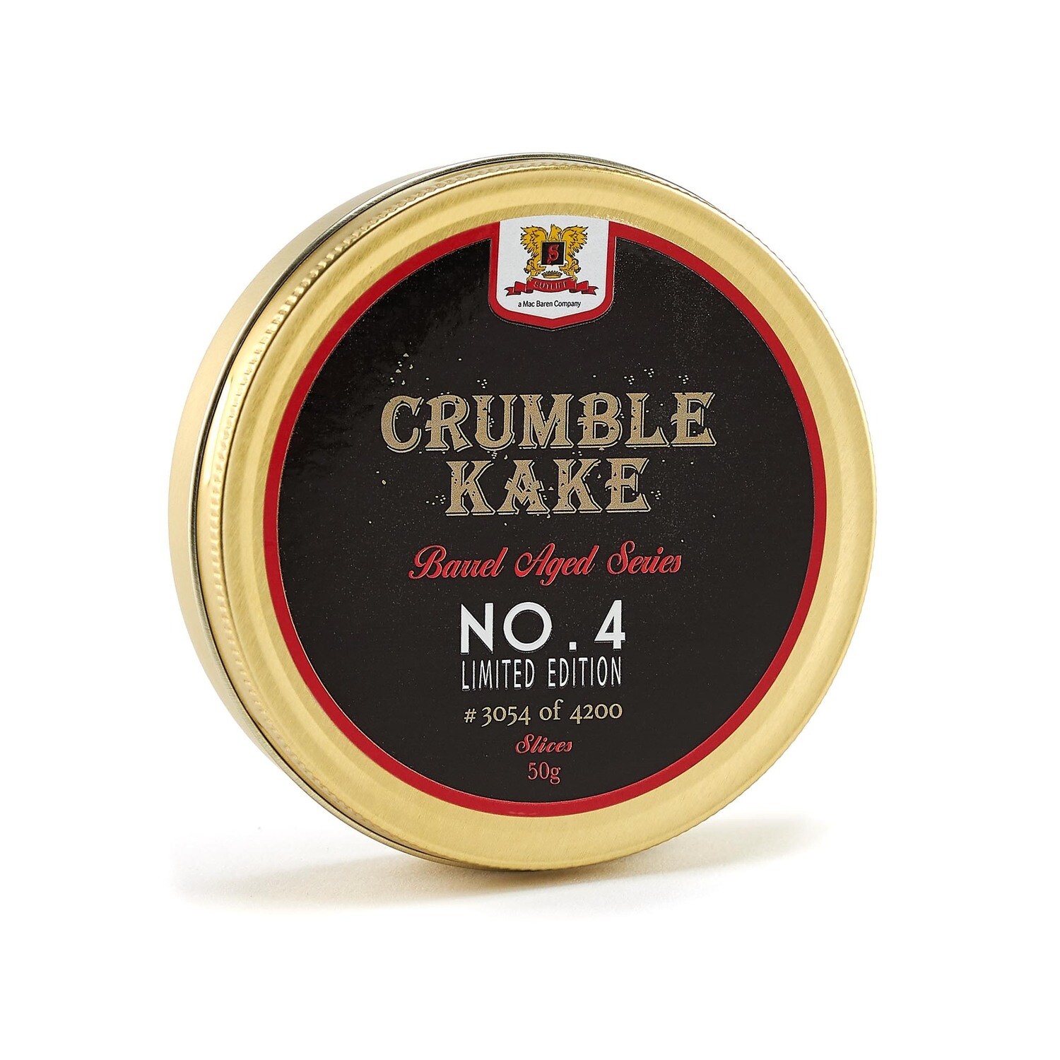 Sutliff Crumble Kake Barrel Aged Series No. 4 Limited Edition tin