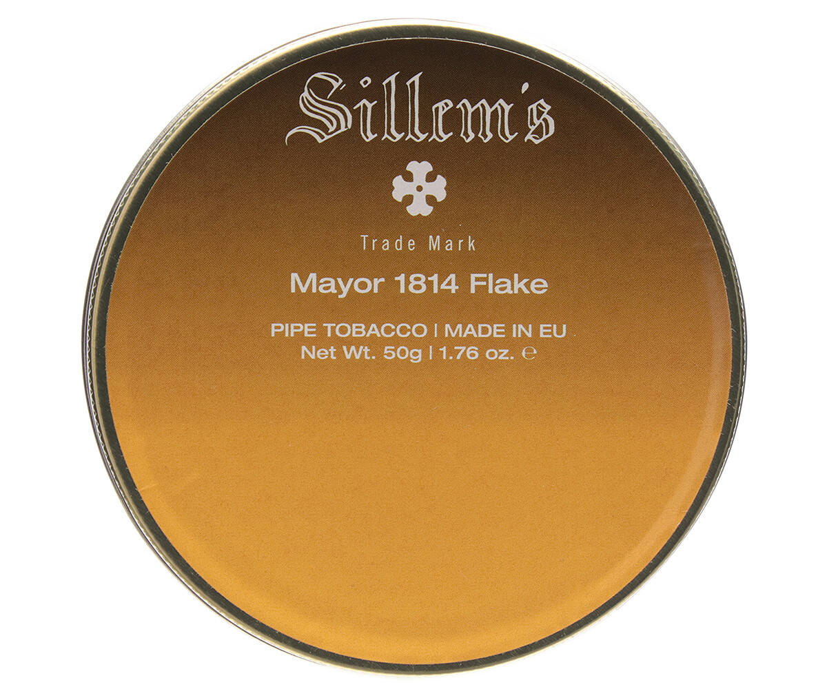 Sillem's Mayor 1814 Flake Pipe Tobacco 50g Tin