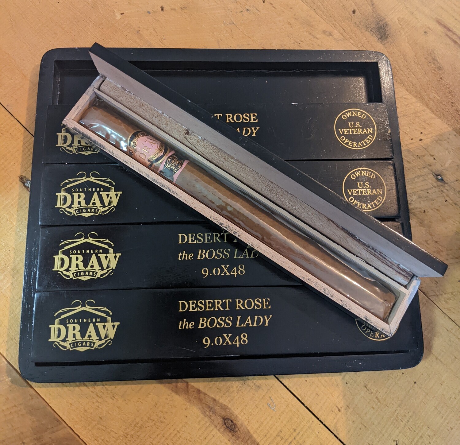 Southern Draw Desert Rose Boss Lady 9 X 48 Single Cigar