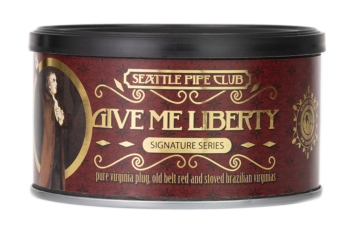 Seattle Pipe Club Give me Liberty 4oz Tin