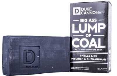Duke Cannon Big Ass Lump Of Coal Charcoal Soap