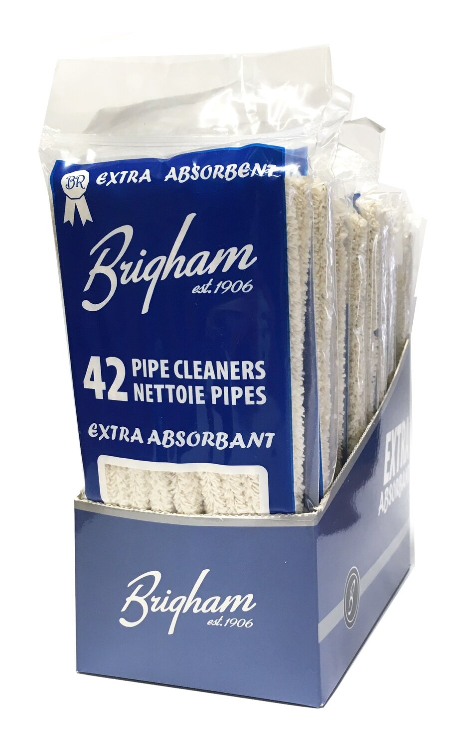 Brigham Extra Absorbent Pipe Cleaners 42 per pack Brigham Extra Absorbent Pipe Cleaners 42 per pack