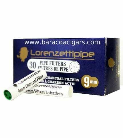 Brigham Lorenzetti Adsorba 9mm Charcoal Pipe Filters 30 pack Brigham Lorenzetti Adsorba 9mm Charcoal Pipe Filters 30 pack