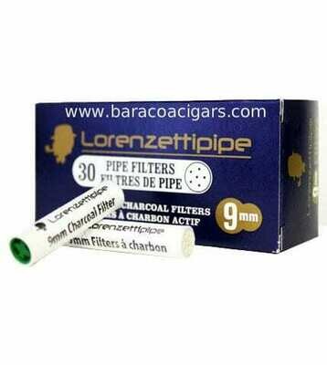 Brigham Lorenzetti Adsorba 9mm Charcoal Pipe Filters 30 pack