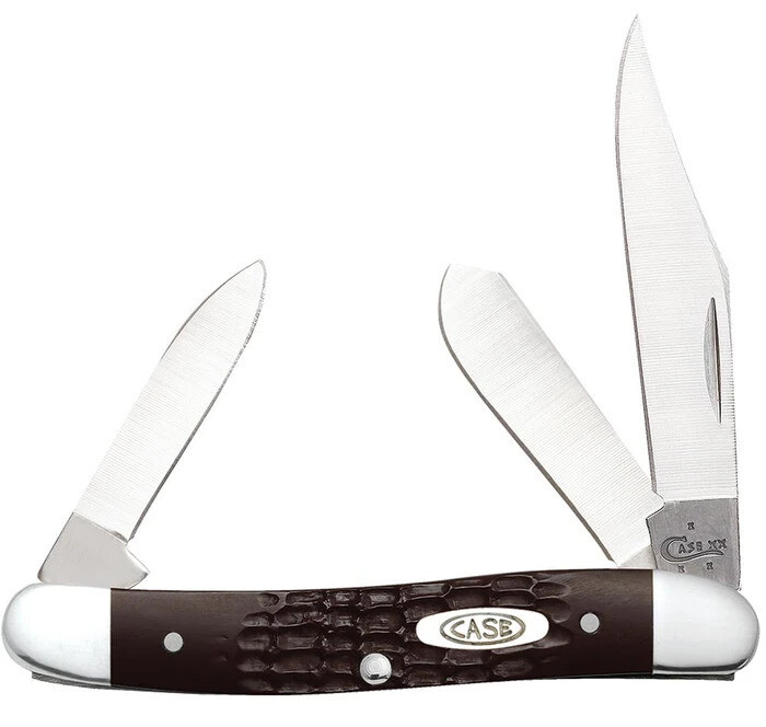 Case Brown Synthetic Standard Jig Medium Stockman (63087 SS) No 00217