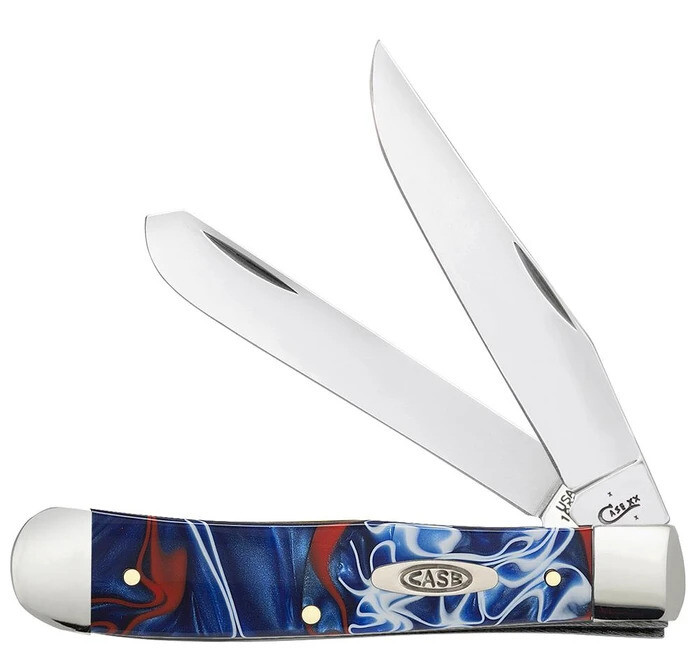 Case Patriotic Kirinite Smooth Trapper (10254 SS) No 11200