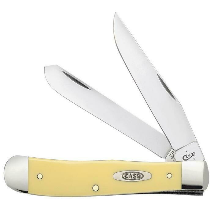 Case Yellow Synthetic Smooth Trapper (3254 CV) No 00161