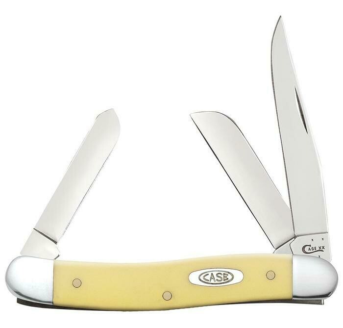 Case Yellow Synthetic Smooth Medium Stockman (3318 CV) No 00035