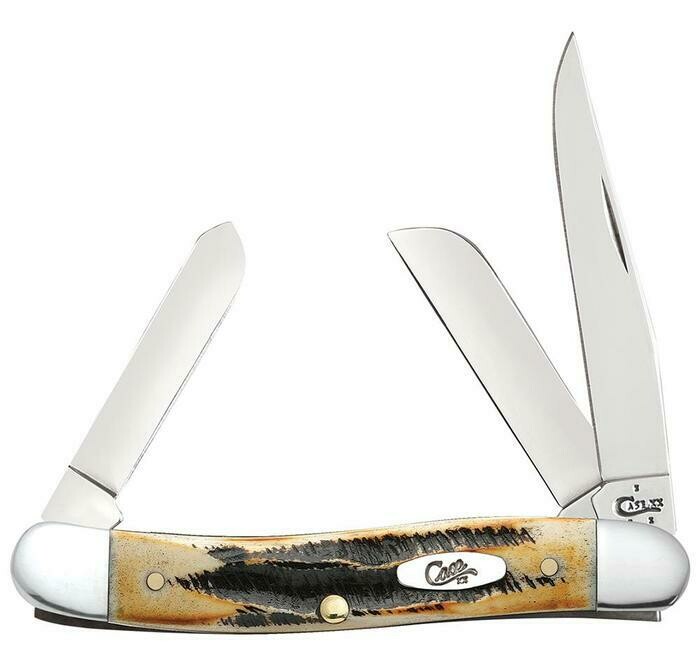 Case 6.5 BoneStag Medium Stockman (6.5318 SS) No 03578