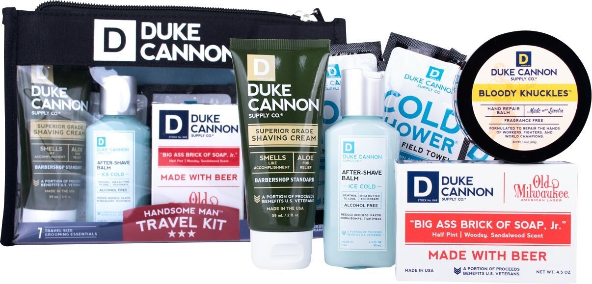 Duke Cannon Handsome Man Travel Kit
