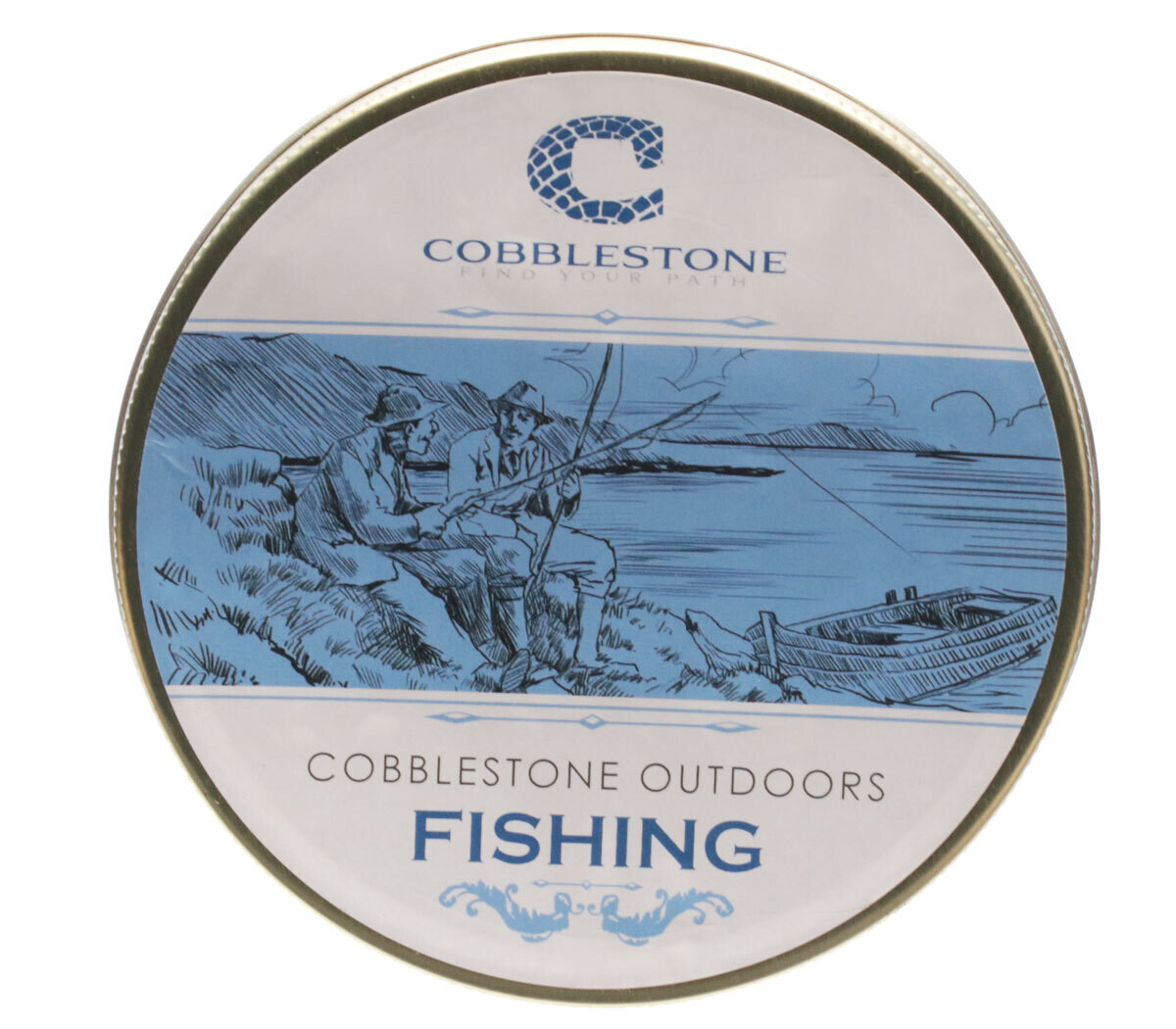 Cobblestone Outdoors Fishing Pipe Tobacco 50g Tin Cobblestone Outdoors Fishing Pipe Tobacco 50g Tin