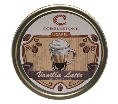 Cobblestone Vanilla Latte Pipe Tobacco 1.5oz Tin Cobblestone Vanilla Latte Pipe Tobacco 1.5oz Tin