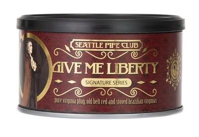 Seattle Pipe Club Give me Liberty 4oz Tin Seattle Pipe Club Give me Liberty 4oz Tin