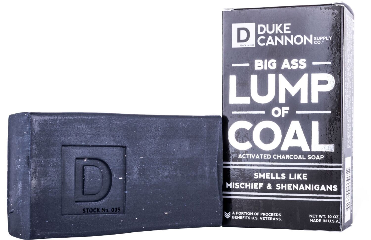 Duke Cannon Big Ass Lump Of Coal Charcoal Soap Duke Cannon Big Ass Lump Of Coal Charcoal Soap